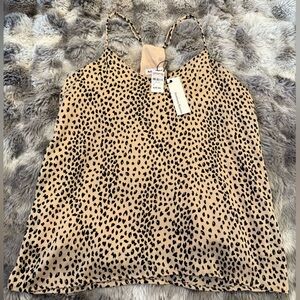 Newbury Kustom Tan Camisole with Spaghetti Straps